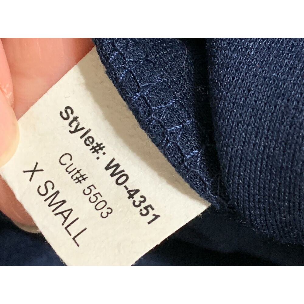 AQUA Navy Blue Sleeveless V-Neck A-Line Dress - Picture 7 of 7